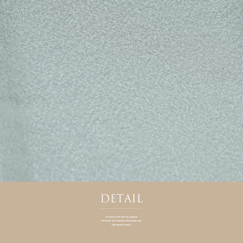 色無地 リサイクル 身丈156.4cm 裄62.7cm 袷 作家物 瑞寶 グリーン Mサイズ セミフォーマル 落款 一つ紋 しつけ糸 正絹 広衿 地紋あり Sランク