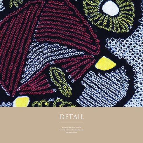 浴衣 リサイクル 夏着物 身丈155.8cm 裄66cm 夏物 絞り ジュニアサイズ ネイビー Mサイズ カジュアル 木綿 洗える着物 バチ衿 Sランク