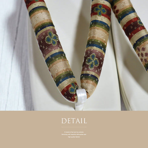 草履 新品 ベージュ 新品・未使用品 龍村美術織物