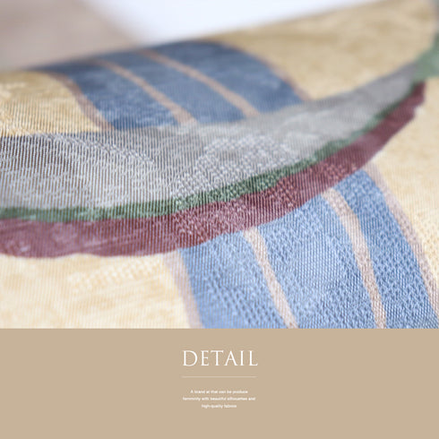 袋名古屋帯 リサイクル 帯丈352cm 全通 多色 Sサイズ 正絹 Sランク お洒落 カジュアル