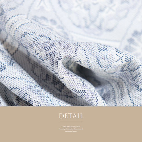 小紋 リサイクル 身丈157.5cm 裄66.8cm 袷 花柄 グレー Mサイズ お洒落 カジュアル 正絹 広衿 Aランク