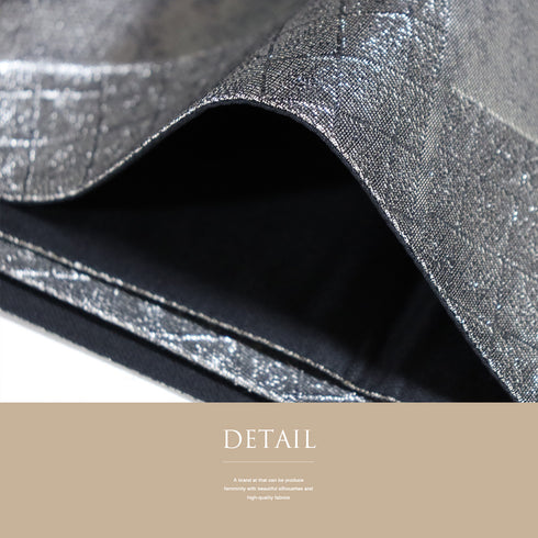 袋帯 リサイクル 帯丈440cm 六通 梅や笹柄 寿松色紙文 シルバー Mサイズ 正絹 新品・未使用品 フォーマル お洒落