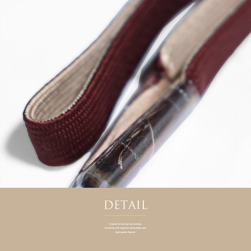 帯締め リサイクル お洒落 平組紐 レッド 正絹 新品・未使用品