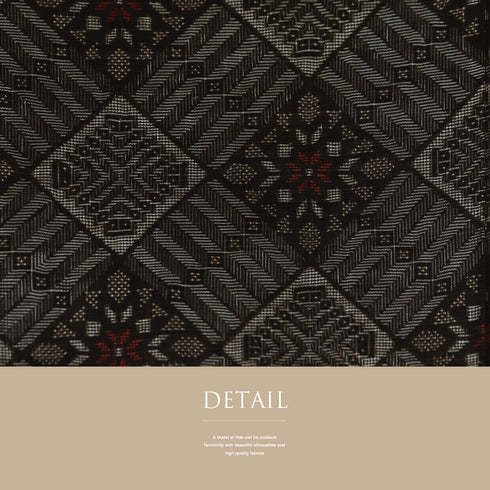 紬 リサイクル 身丈157cm 裄66.8cm 袷 大島紬 龍郷柄 ブラウン Mサイズ カジュアル 正絹 バチ衿 Sランク