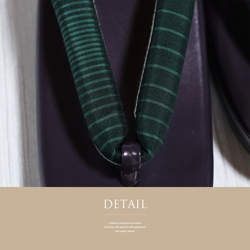 草履 新品 パープル 新品・未使用品 大島紬