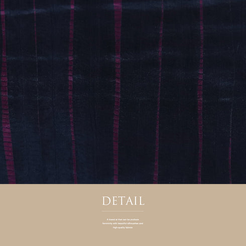 紬 リサイクル 身丈157.2cm 裄64.8cm 袷 筋絞り ネイビー Mサイズ お洒落 カジュアル しつけ糸 正絹 広衿 Sランク