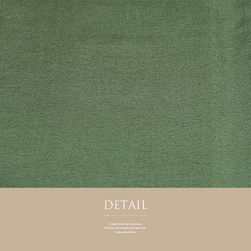 大島紬 リサイクル 身丈160.5cm 裄64.8cm 袷 染大島紬 氷割山文 利休趣 都喜ヱ門 グリーン Lサイズ お洒落 落款 証紙 一つ紋 正絹 広衿 Aランク