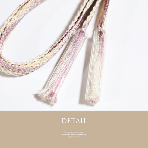 帯締め リサイクル 手組紐 多色 正絹 新品・未使用品 夏物