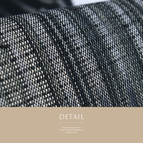 名古屋帯 リサイクル 帯丈384cm 全通 紬 縞柄 ぼかし ネイビー Lサイズ 正絹 Sランク お洒落 カジュアル