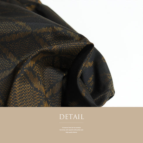 紬 リサイクル 身丈164.5cm 裄64.8cm 袷 デザイン綱模様 ブラック Lサイズ お洒落 証紙 正絹 広衿 Aランク