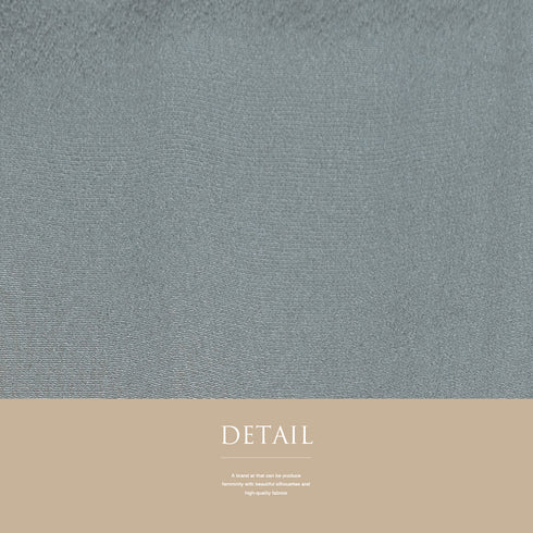 色無地 リサイクル 身丈159.5cm 裄68.4cm 袷 グレー Mサイズ セミフォーマル 落款 一つ紋 蟹牡丹紋 正絹 広衿 地紋なし Aランク