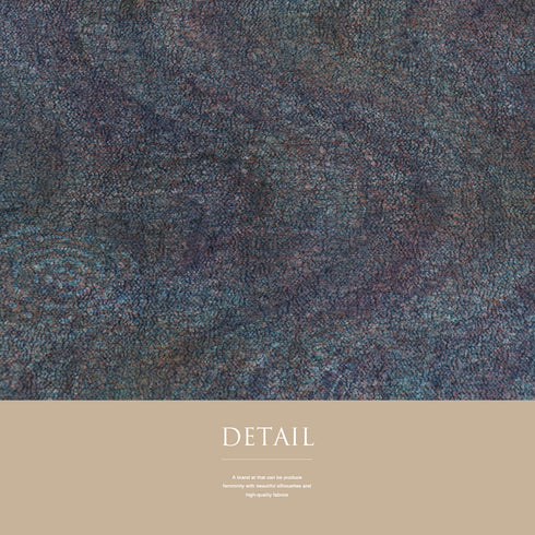 小紋 リサイクル 身丈156.7cm 裄63.2cm 袷 流水柄 多色 Mサイズ お洒落 カジュアル 正絹 広衿 Sランク