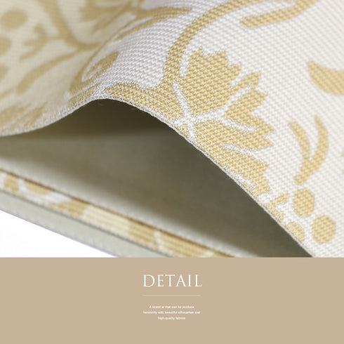 袋帯 リサイクル 帯丈444cm 六通 葡萄柄 西陣織 ベージュ Mサイズ 正絹 新品・未使用品 セミフォーマル お洒落