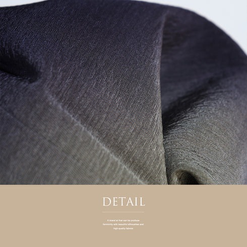 訪問着 リサイクル 身丈158cm 裄64.8cm 袷 ショール付き 銀花仙 斜めぼかし柄 パープル Mサイズ お洒落 しつけ糸 正絹 広衿 Sランク