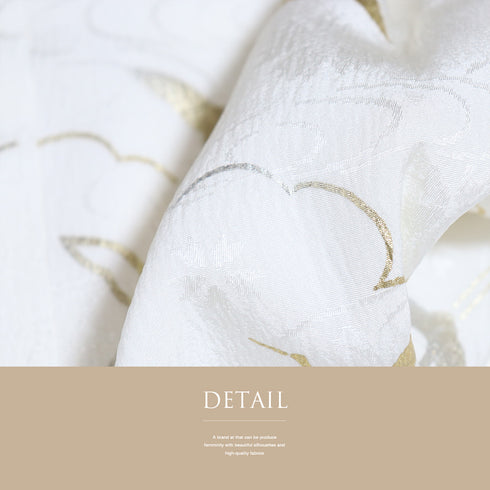 長襦袢 リサイクル 長襦袢 身丈133cm 裄66.8cm 袷 絵羽柄 半衿なし 鶴や松柄 地紋 ホワイト Lサイズ フォーマル 正絹 Aランク