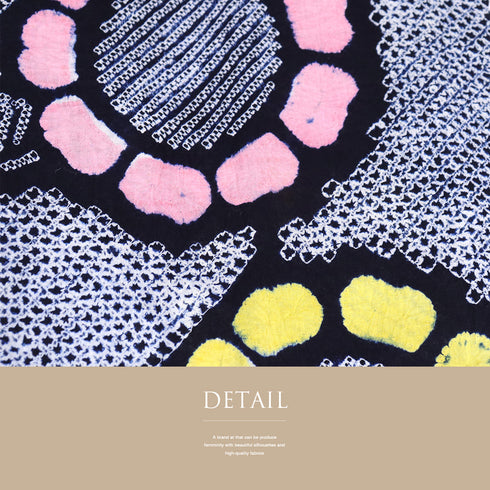 浴衣 リサイクル 夏着物 身丈145.5cm 裄62.4cm 夏物 絞り 花柄 ジュニアサイズ ネイビー SSサイズ カジュアル お洒落 木綿 洗える着物 バチ衿 Aランク