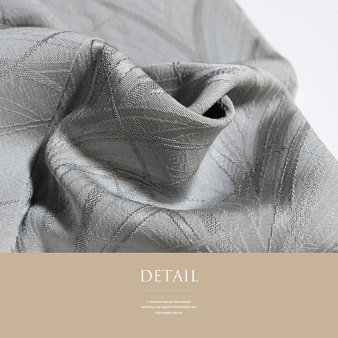 付下げ リサイクル 身丈159cm 裄66.4cm 袷 地紋 大王松模様 グレー Mサイズ セミフォーマル お洒落 落款 正絹 広衿 Sランク