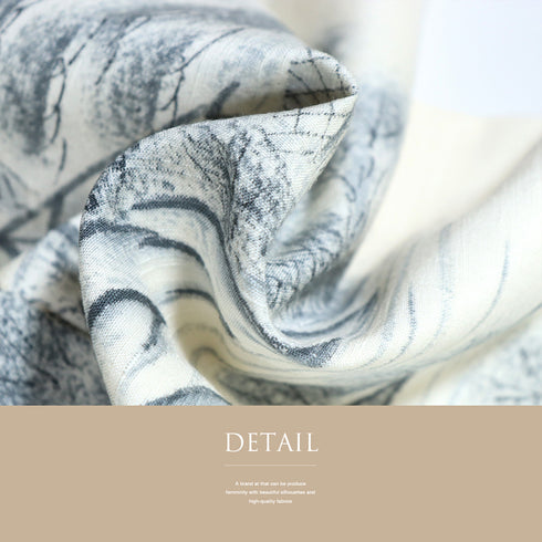 付下げ リサイクル 身丈158.2cm 裄66.8cm 袷 風景柄 作家物 重ね衿付き アイボリー Mサイズ お洒落 落款 正絹 広衿 Aランク