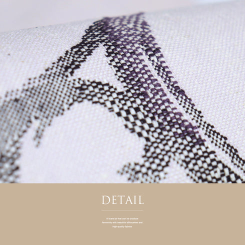 名古屋帯 リサイクル 帯丈356.5cm 六通 流水柄 紬 アイボリー Sサイズ 正絹 新品・未使用品 お洒落 カジュアル