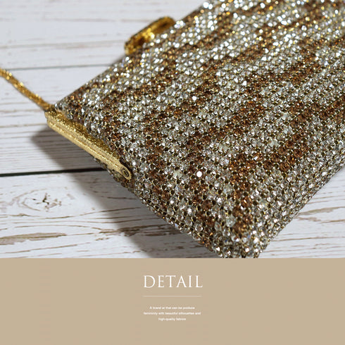 バック アンティーク ラインストーン お洒落 横幅16cm 高さ12.5cm マチ3cm Bランク 和装小物 ET-388