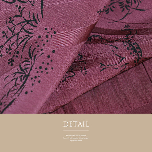 帯揚げ リサイクル お洒落 カジュアル ちりめん 正絹 ピンク 鳥獣戯画 地紋 ぼかし 新品・未使用品 AG-1222