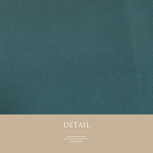 色無地 リサイクル 身丈159.5cm 裄65.7cm 袷 グリーン Mサイズ お洒落 落款 しつけ糸 正絹 広衿 地紋なし Sランク