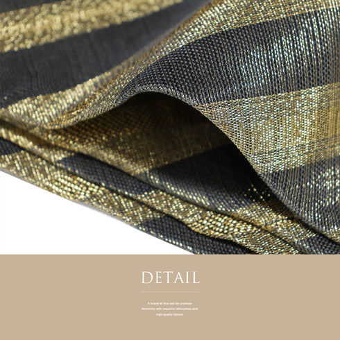 袋帯 リサイクル 帯丈476cm ポイント柄 網かけ織彩綿 ゴールド LLサイズ 不明 Aランク お洒落