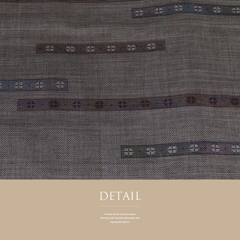 紬 リサイクル 身丈157.5cm 裄63cm 袷 ブラウン Mサイズ カジュアル お洒落 しつけ糸 正絹 広衿 Sランク