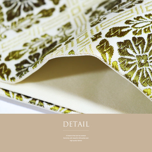 袋帯 リサイクル 帯丈424cm 六通 有職文様 イエロー Sサイズ 正絹 Sランク フォーマル お洒落