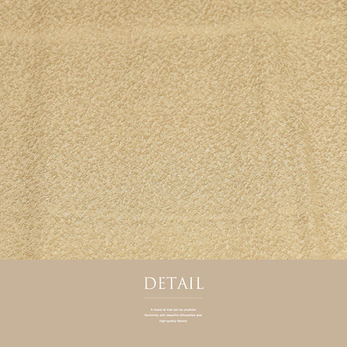 色無地 リサイクル 身丈164.2cm 裄64.6cm 袷 ベージュ Lサイズ お洒落 落款 しつけ糸 正絹 広衿 地紋あり Sランク