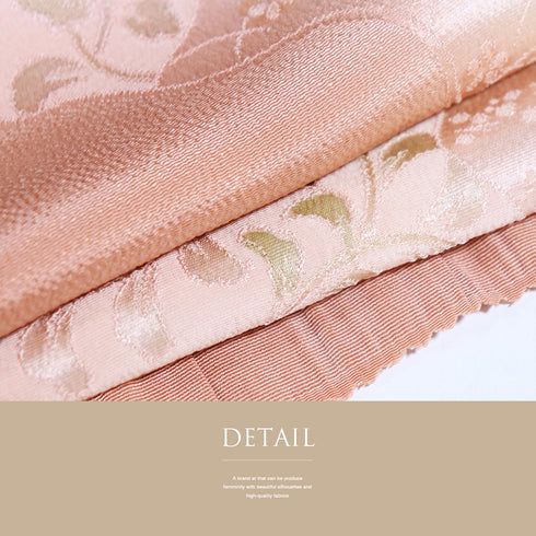 帯揚げ リサイクル お洒落 ちりめん 正絹 オレンジ 花柄 未使用品