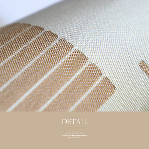 京袋帯 リサイクル 帯丈386cm 六通 市松に蝶柄 ブラウン Lサイズ ポリエステル 新品・未使用品 お洒落