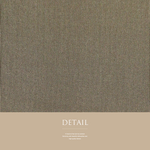 江戸小紋 リサイクル 身丈154.5cm 裄66.6cm 袷 縞模様 ブラウン Sサイズ セミフォーマル お洒落 一つ紋 正絹 広衿 未使用品