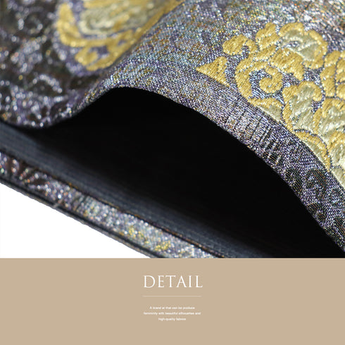 袋帯 リサイクル 帯丈438cm 六通 華文 多色 Mサイズ 正絹 Sランク フォーマル セミフォーマル