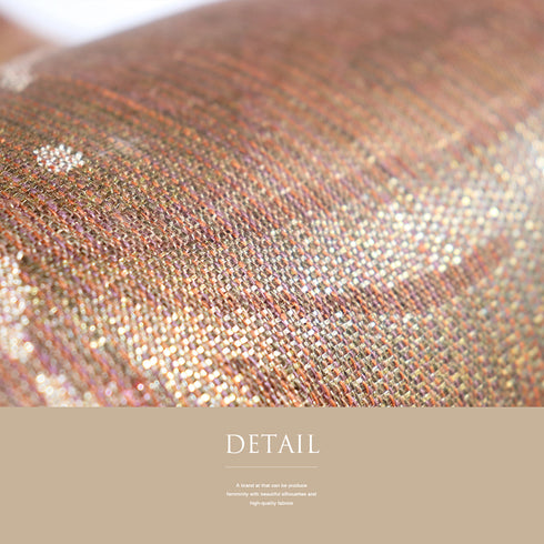 袋帯 リサイクル 帯丈432cm 六通 幾何学柄 ブラウン Sサイズ 正絹 新品・未使用品ランク お洒落