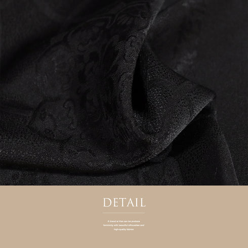 帯揚げ リサイクル 銀花仙 正絹 綸子 お洒落 Sランク ブラック 和装小物 AG-1211