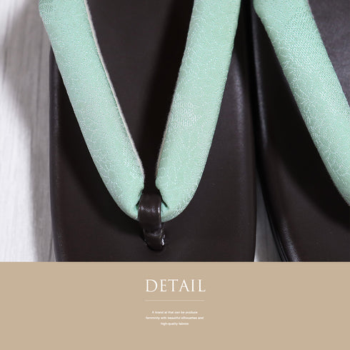 草履 新品 ブラウン 新品・未使用品 山口美術織物監修