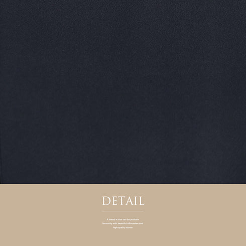 色無地 リサイクル 身丈158cm 裄64cm 袷 作家物 染服部光擴 ネイビー Mサイズ セミフォーマル 一つ紋 正絹 広衿 地紋なし Aランク