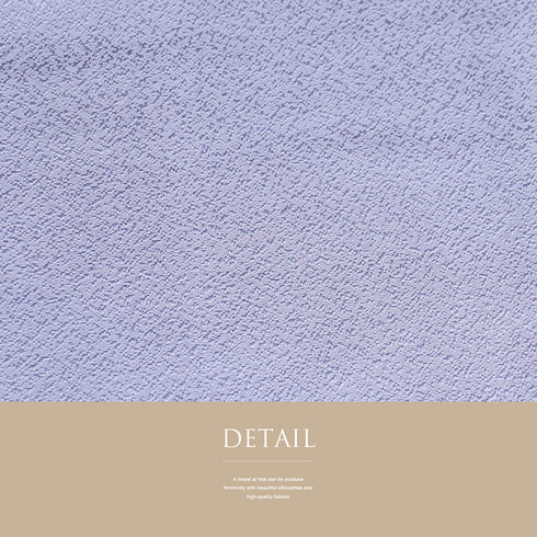 色無地 リサイクル 身丈164cm 裄63.4cm 袷 パープル Lサイズ セミフォーマル 一つ紋 しつけ糸 正絹 広衿 地紋あり Sランク