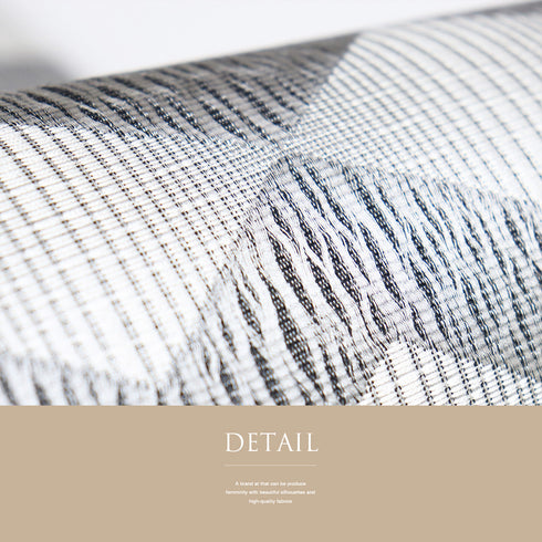 袋帯 リサイクル 帯丈468cm 全通 菱あみかけ柄 本場筑前 ガード加工 グレー LLサイズ 正絹 新品・未使用品 お洒落