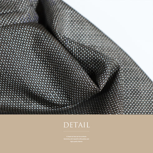 大島紬 リサイクル 身丈159.3cm 裄64.8cm 袷 市松模様 ブラック Mサイズ カジュアル お洒落 しつけ糸 正絹 広衿 Sランク