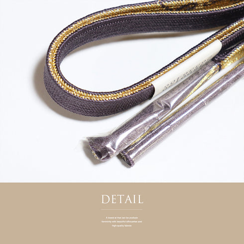 帯締め リサイクル お洒落 平組紐 多色 正絹 新品・未使用品