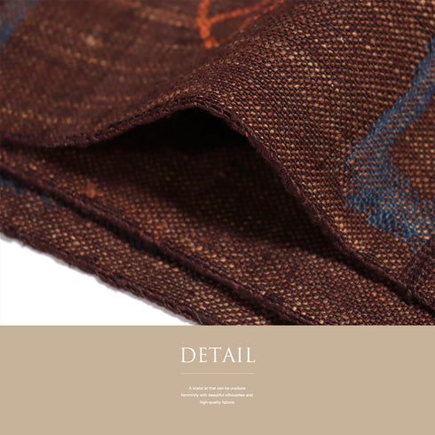 名古屋帯 リサイクル 帯丈350cm 六通 魚柄 ブラウン Sサイズ 正絹 Sランク お洒落 カジュアル