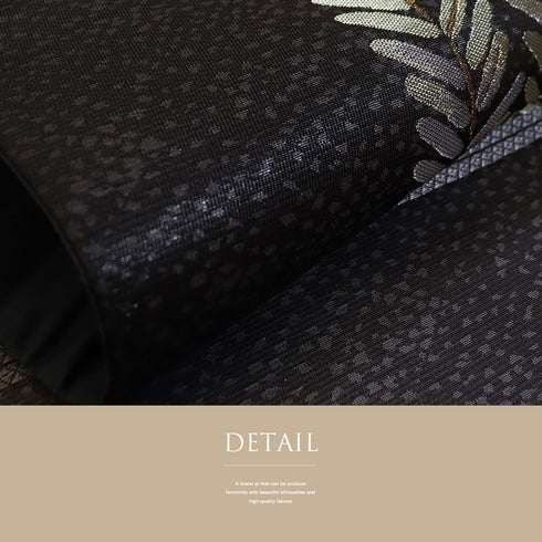 袋帯 リサイクル 帯丈456cm 全通 葉柄 変わりストライプ ガード加工済 多色 Lサイズ 正絹 Sランク お洒落