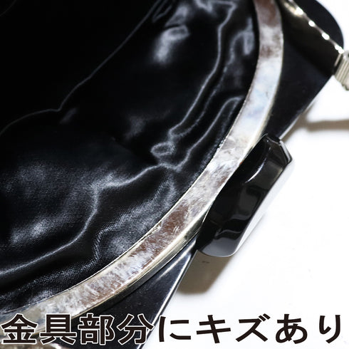 バッグ ブラック ビーズ Aランク ビーズバック 花柄