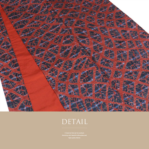 紬 リサイクル 身丈156cm 裄62.8cm 袷 格子紬に巻き上げ絞り柄 多色 Mサイズ お洒落 カジュアル 正絹 広衿 Sランク