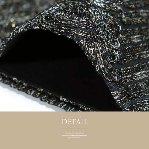 袋帯 リサイクル 帯丈448cm 全通 無月 ブラック Mサイズ 正絹 新品・未使用品 お洒落