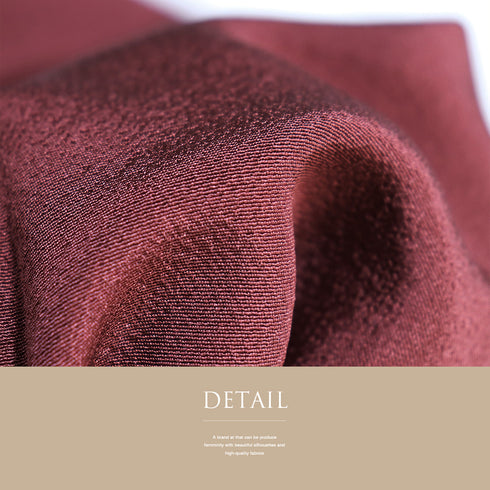 色無地 リサイクル 身丈164.5cm 裄66.6cm 袷 草木染め レッド Lサイズ お洒落 しつけ糸 正絹 広衿 Sランク