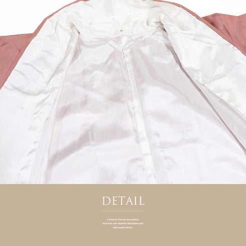 訪問着 リサイクル 身丈158cm 裄64.8cm 袷 四季花柄 ピンク Mサイズ フォーマル 落款 正絹 広衿 Aランク