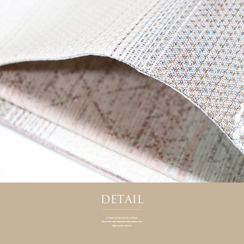 袋帯 リサイクル 帯丈438cm 六通 雪輪柄 ボーダー柄 ベージュ Mサイズ 正絹 Sランク お洒落